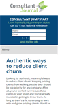 Mobile Screenshot of consultantjournal.com